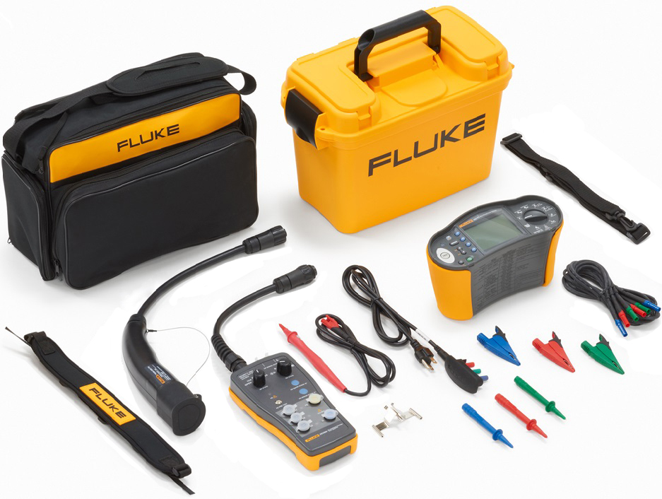 Fluke 1664 FC Multifunction Tester FEV300 EV Testing Kit 5363606