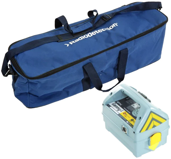 Radiodetection Genny4 and Bag Pack 10/BAGPACK4-UK