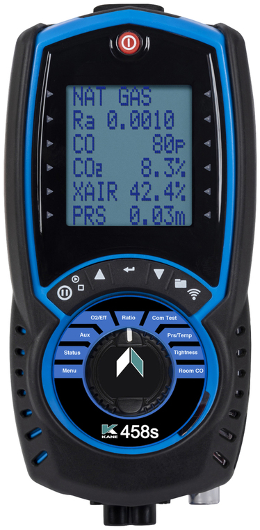 KANE458S IAQ Flue Gas Analyser and Indoor Air Quality Monitor