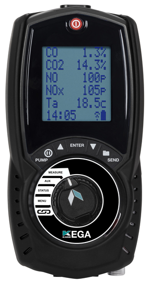 KANE Three-Gas Exhaust Analyser with 6 line display KANE-EGA-3