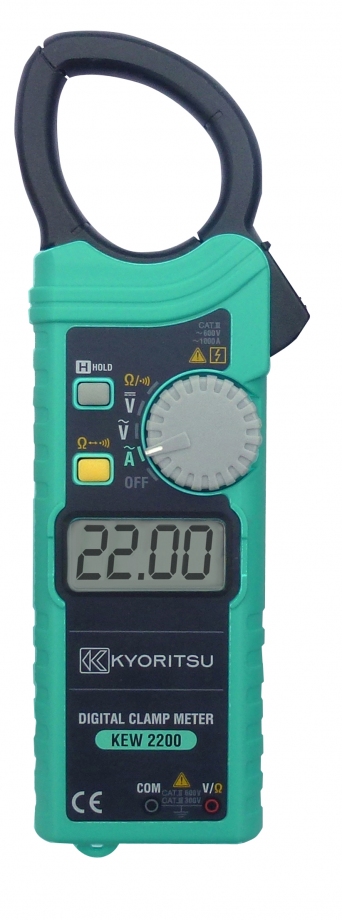 Kewtech KEW2200 1000A Ultra slim Clamp Meter