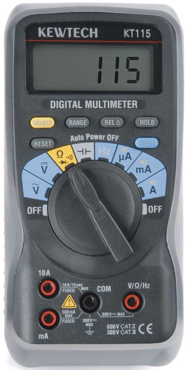 Kewtech KT115 Digital Multimeter