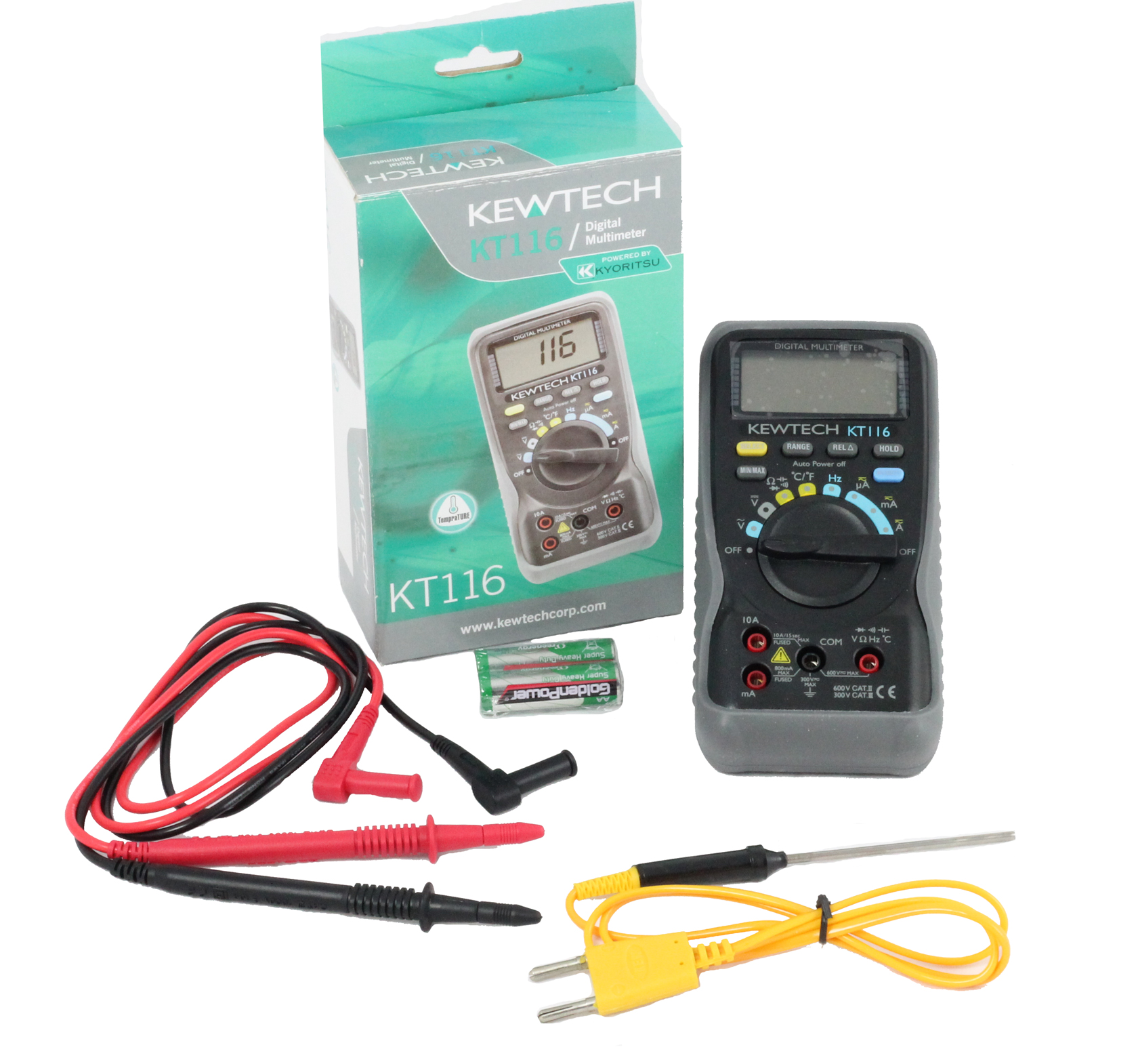 Kewtech KT116 Digital Multimeter