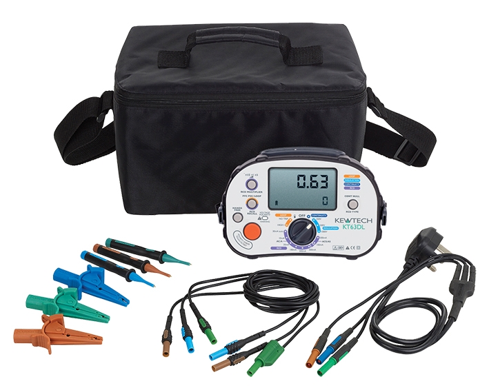 Kewtech KT63DL Digital 5 In 1 Multifunction Tester