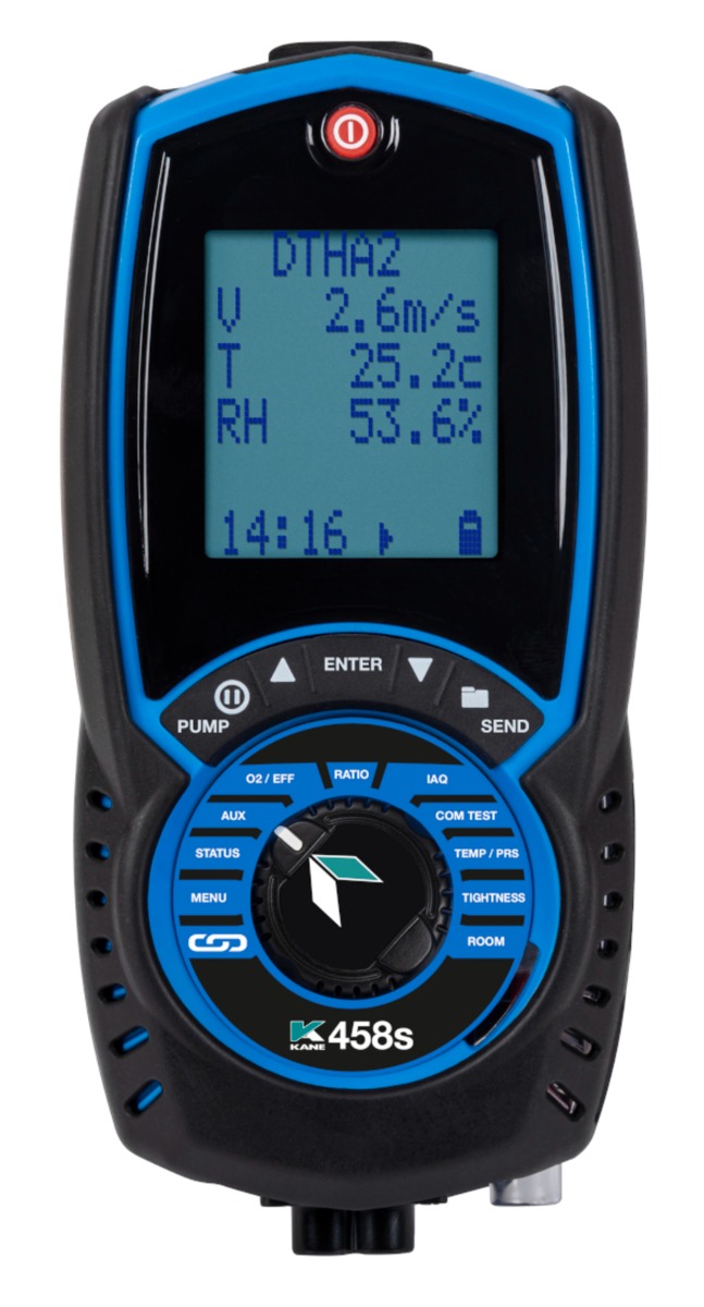 Kane 458s Flue Gas Analyser with KANE Link
