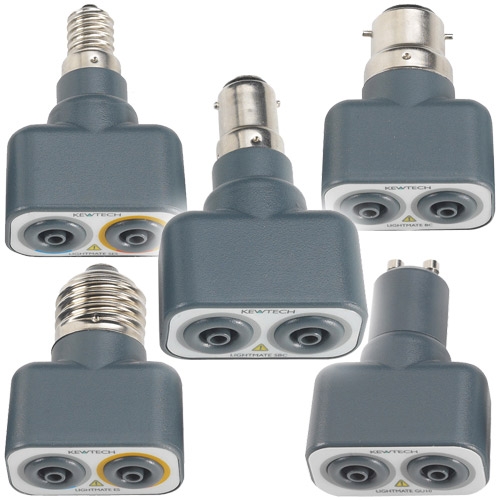Kewtech Lightmate Lighting Circuit Adaptors Kit