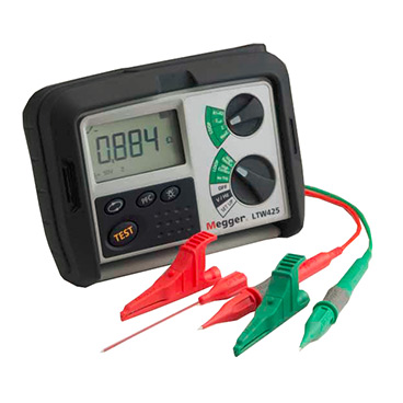 Megger LTW425 2 Wire Non-trip Loop Impedance Tester maxZ R1+R2 Downloadable