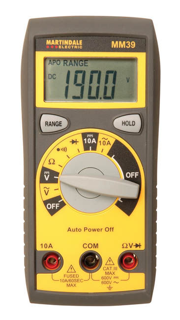 Martindale MM39 Auto Ranging Multimeter