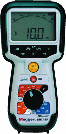 Megger MIT485-2 Telecoms Insulation and Continuity Tester 1004-742