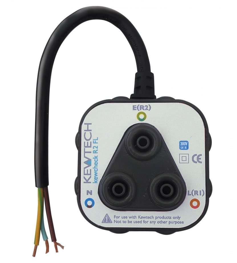 Kewtech R2FL Flying Lead Test Adapter