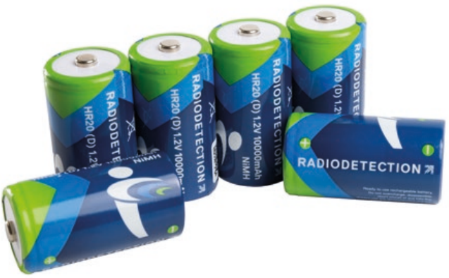 Radiodetection C.A.T and Genny NiMH Rechargeable batteries 10/CATBATX6KIT