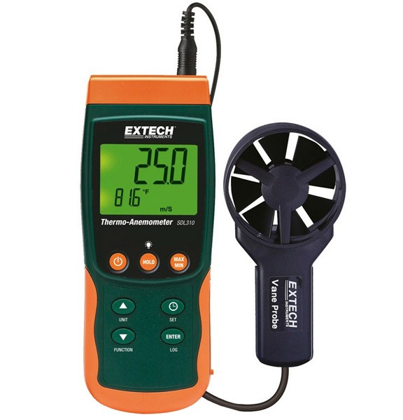 Extech SDL310 Thermo-Anemometer & Datalogger