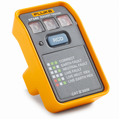 Fluke ST240-Plus GFCI Socket Tester