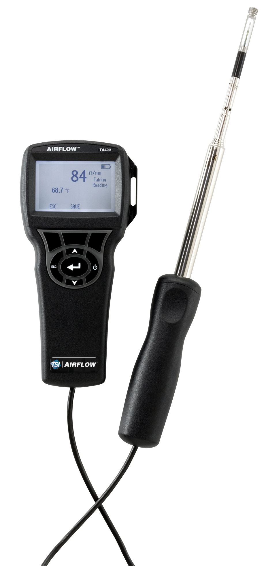 TSI Airflow TA430 Air Velocity Meter