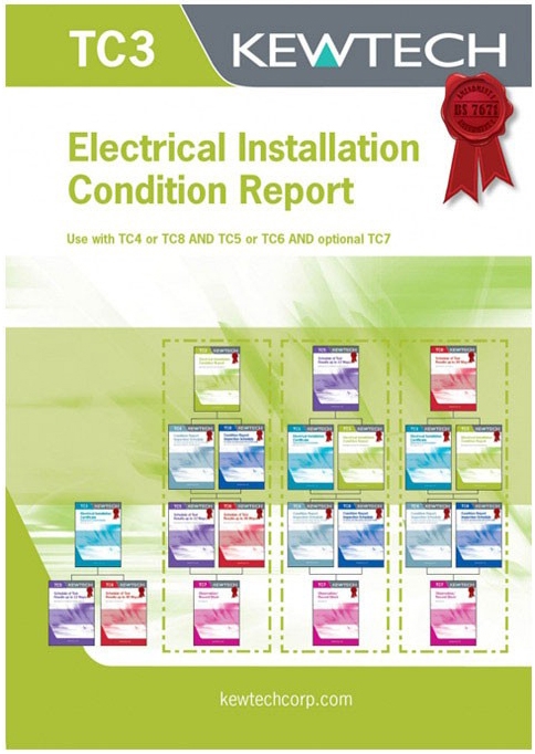 Kewtech TC3 Electrical Installation Condition Report