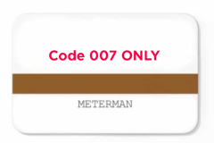 1x250 £5 Ampy electric payment card CODE 007 ONLY