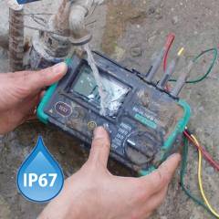 Kewtech KEW4105DL Rugged Digital Earth Resistance Tester