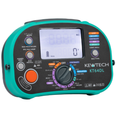 Kewtech KT64DL Multifunction Tester with EV* and SPD Testing