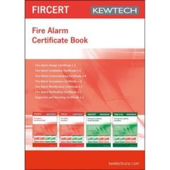 Kewtech FIRECERT Fire Certificate Pad A4
