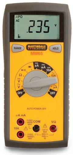 Martindale MM65 Autoranging Digital Multimeter