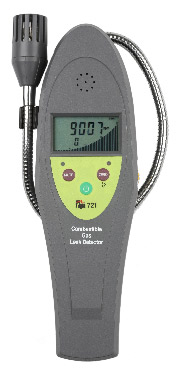 TPI 721 LCD Combustible Gas Leak Detector 10ppm